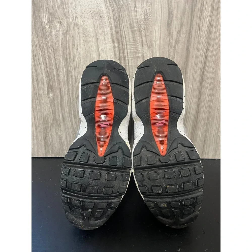 Nike Air Max 95 Recraft Shoes  US 6.5Y White Orange Gray CJ3906-008 Sneakers